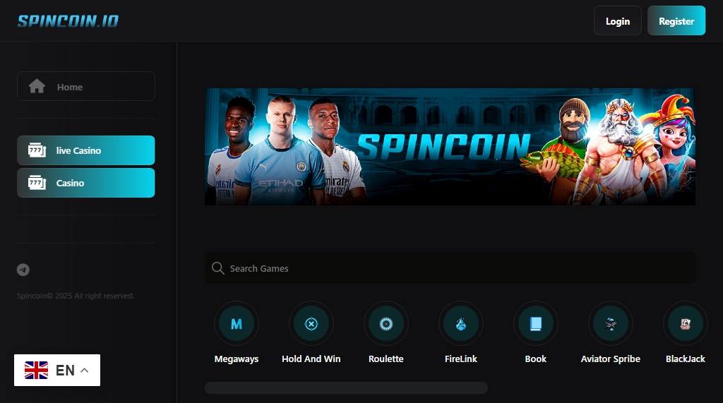 SpinCoin Casino